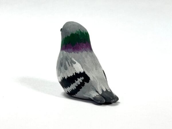 Handmade Featherlight Talimal Pigeon in polymer clay