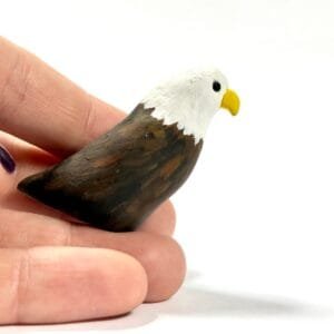 Featherlight Talimal Eagle Totem by Hodge Podge Art Studio