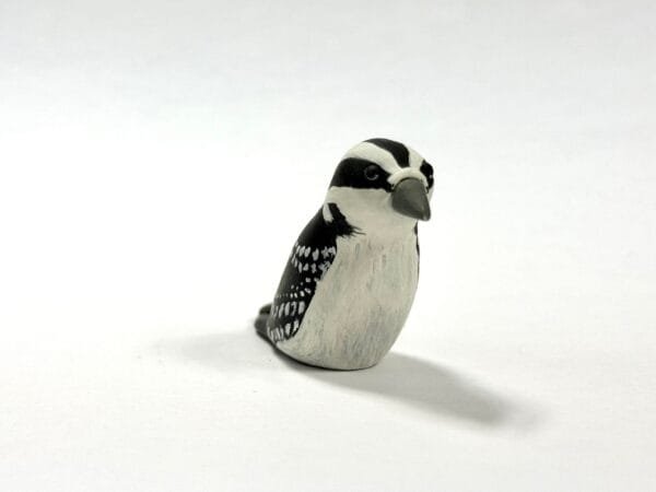 Handmade Featherlight Talimal Woodpecker in polymer clay