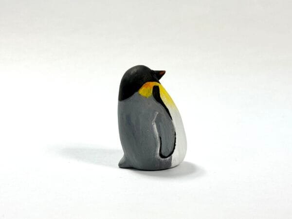 Handmade Featherlight Talimal Penguin in polymer clay