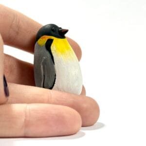 Featherlight Talimal Penguin Totem by Hodge Podge Art Studio