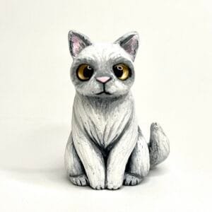 Heartfelt Polymer Clay Pet Memorial