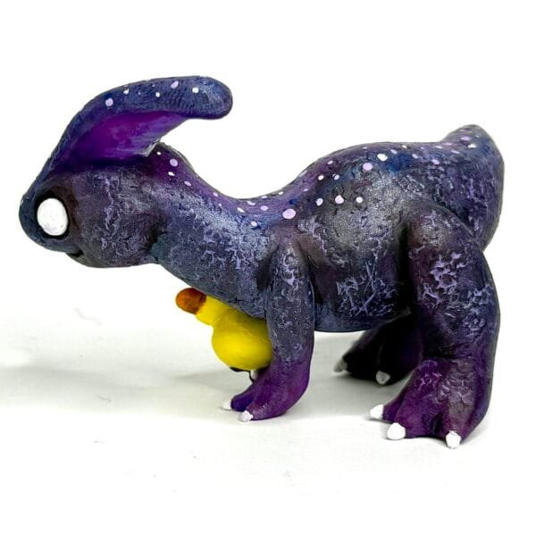 Quirky Polymer Clay animal Art zubaloo