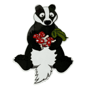 Barry the Badger Sticker