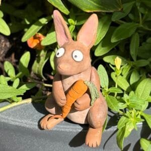 Barbara the Bunny Zoobaloo Sculpture