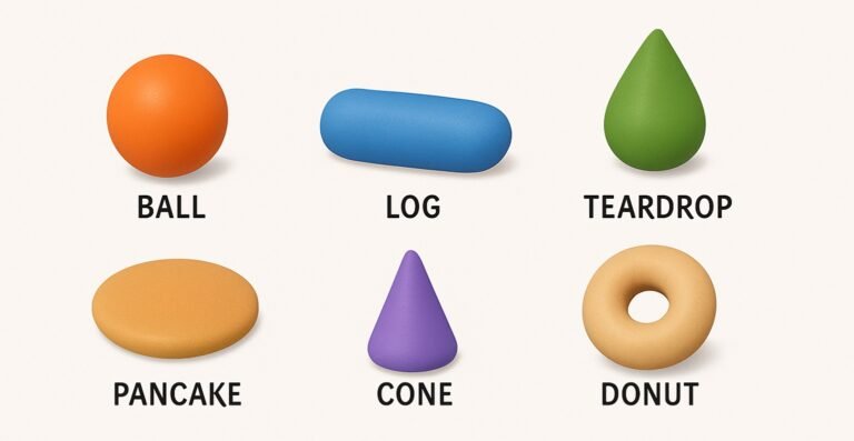 Clay Basics: How to Sculpt Simple Shapes