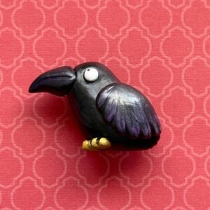 Silly Crow Magnet